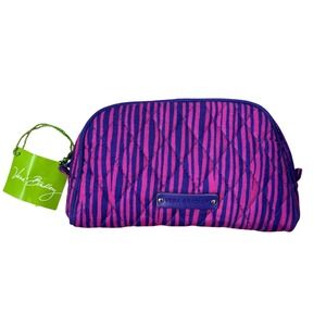 NWT Vera Bradley‎ Small Zip Cosmetic Impressionista Stripe